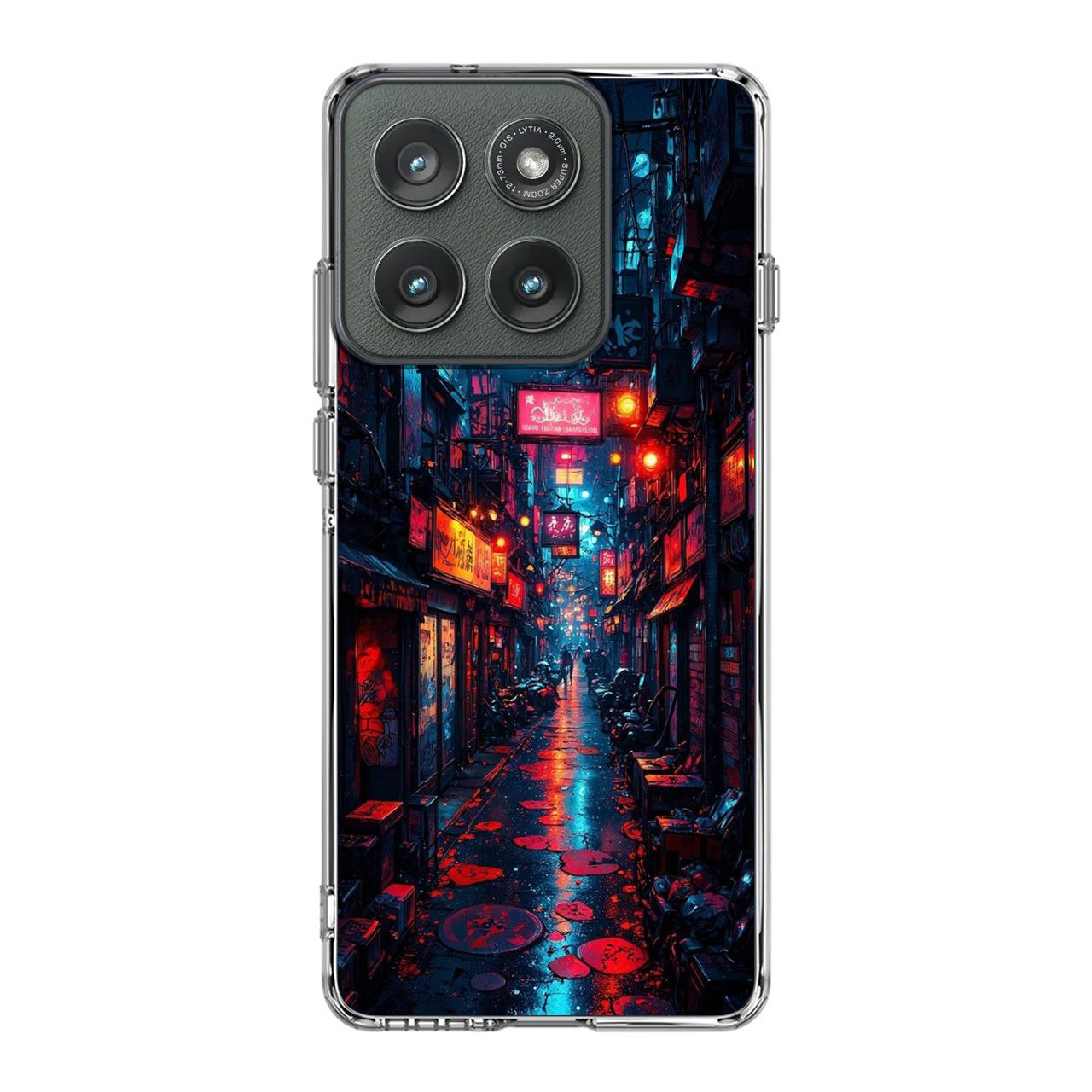 Neon Veins Of The Cyber City Motorola Edge 2025 Case