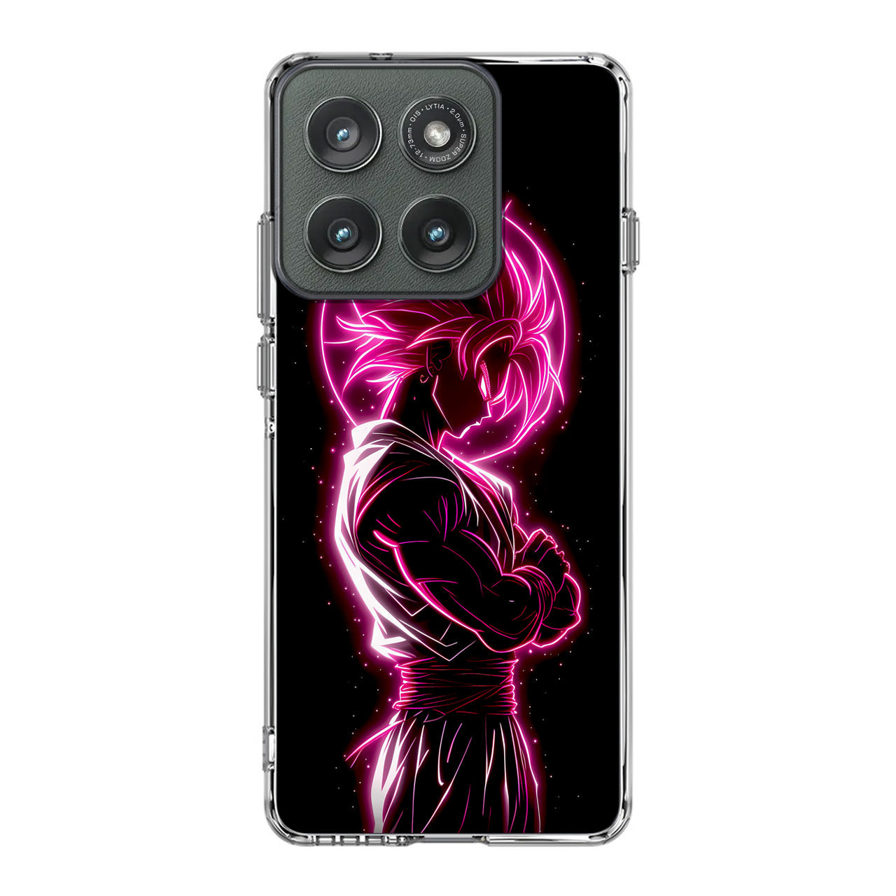 Pink Radiant Saiyan Motorola Edge 2025 Case