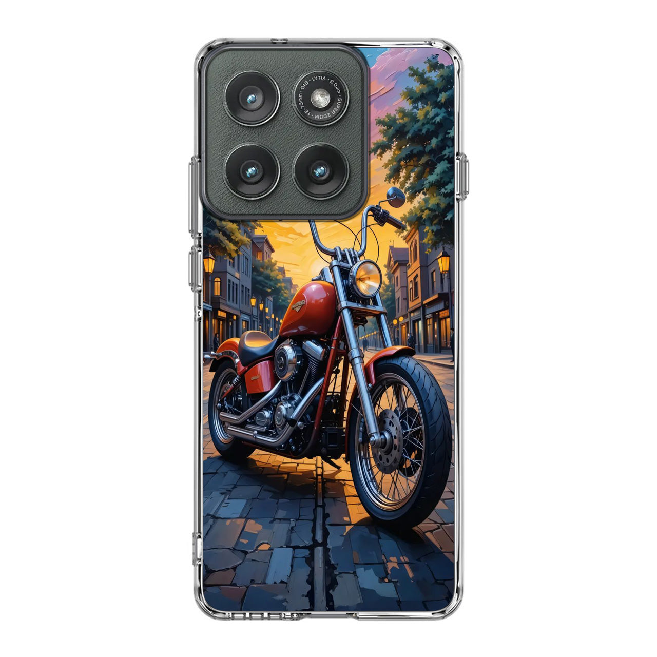 Sunset Thunder Ride Into the Glow Motorola Edge 2025 Case