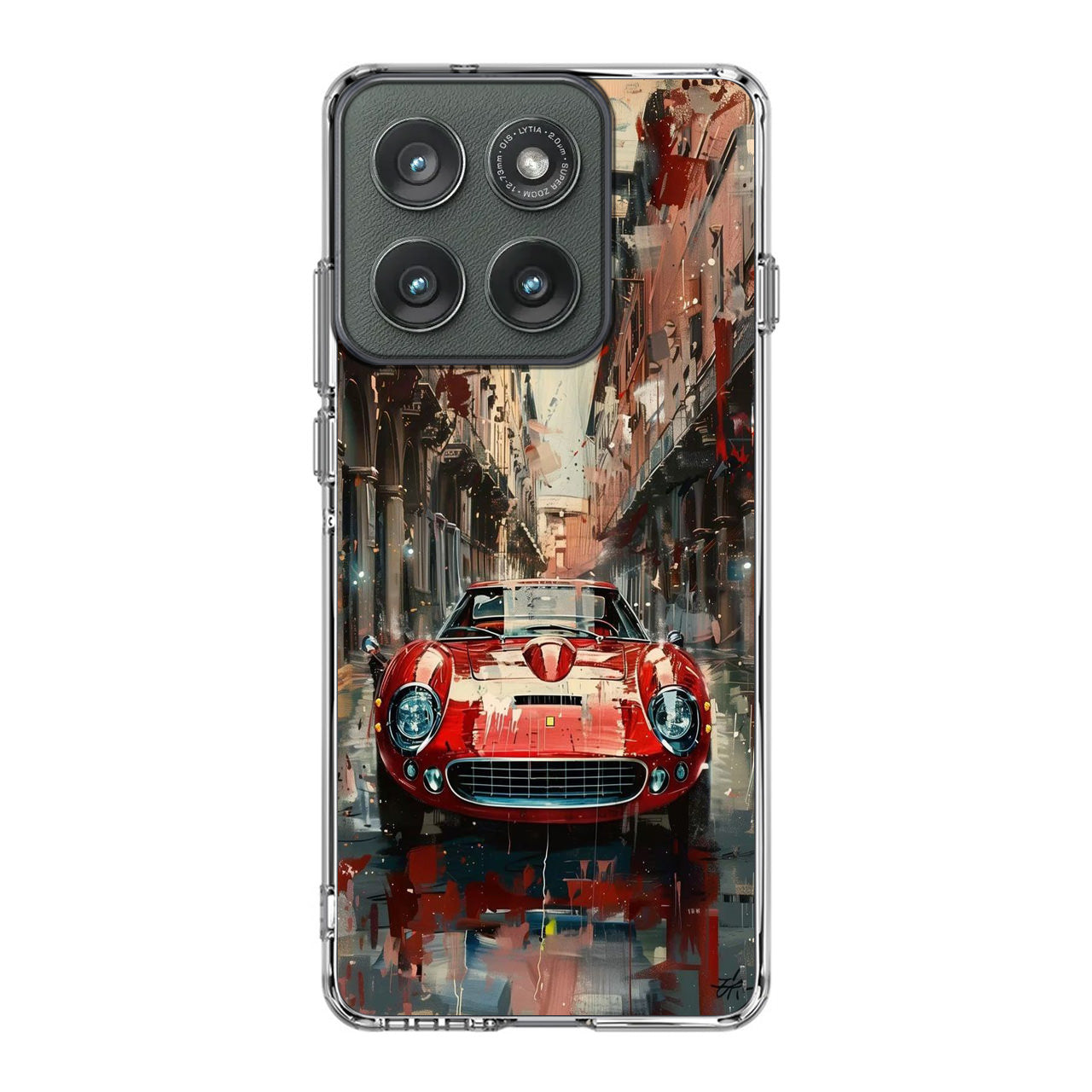 The Art of Motion Through Time Motorola Edge 2025 Case