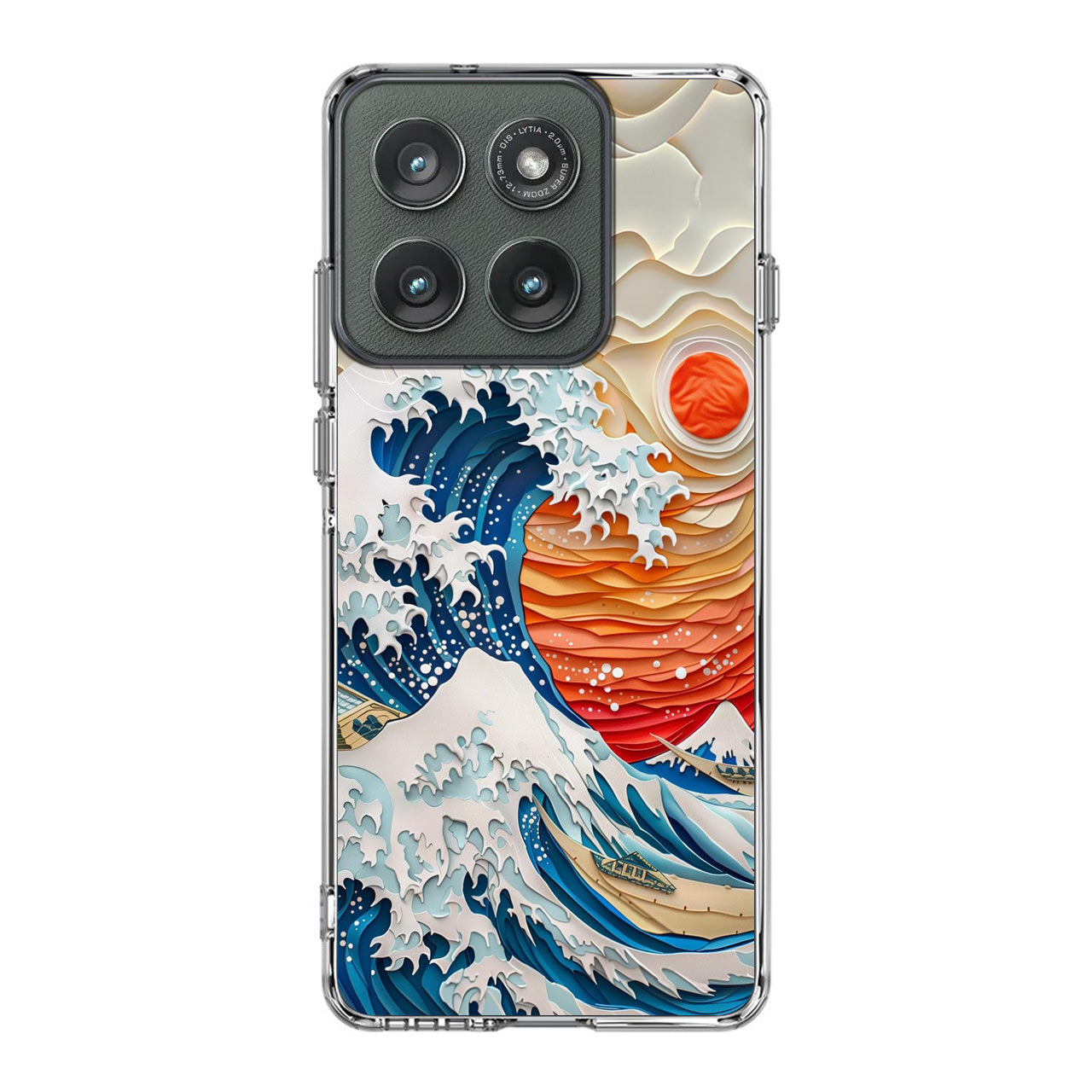The Great Wave Off Paper Art Motorola Edge 2025 Case