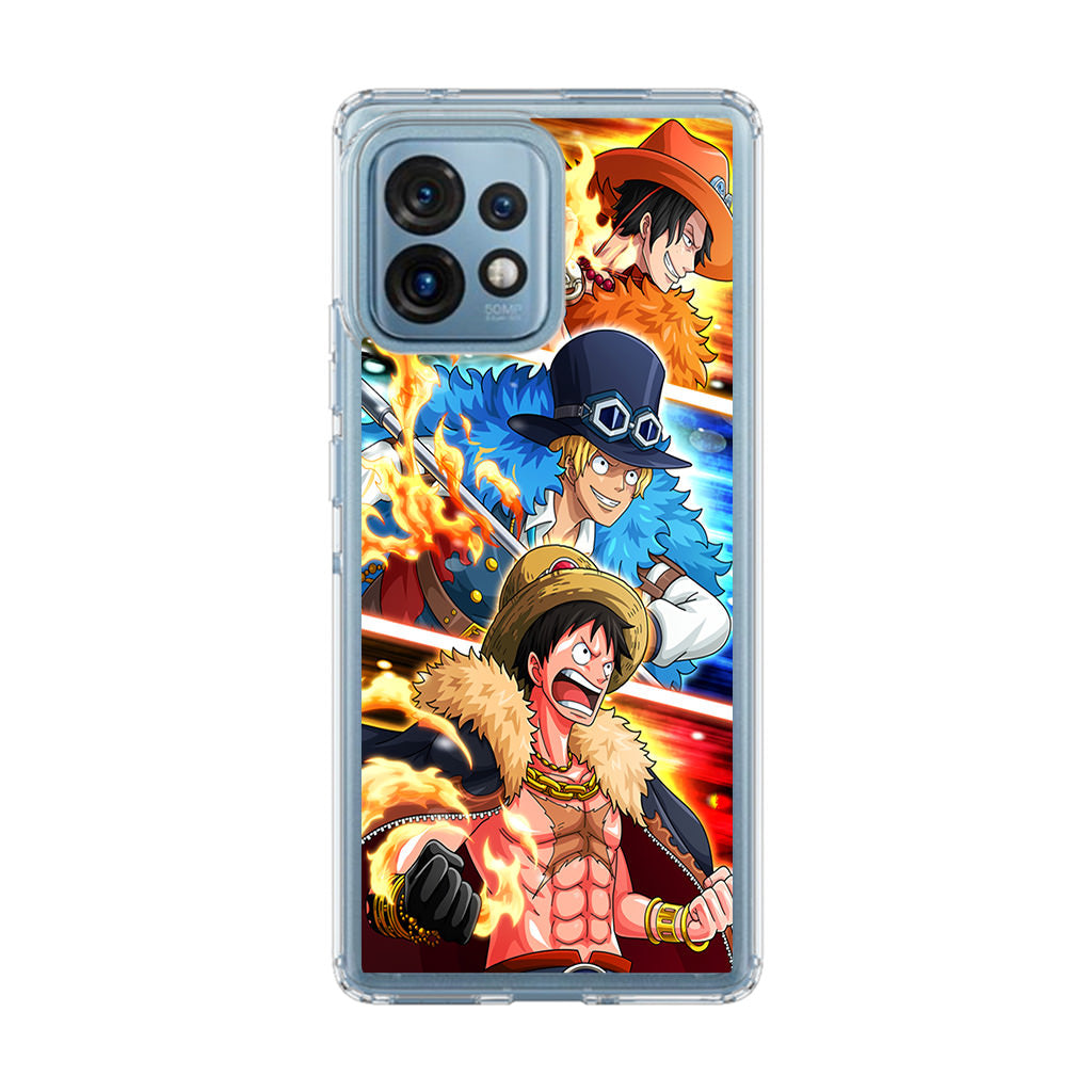 Ace Sabo Luffy Motorola Edge Plus 2023 Case