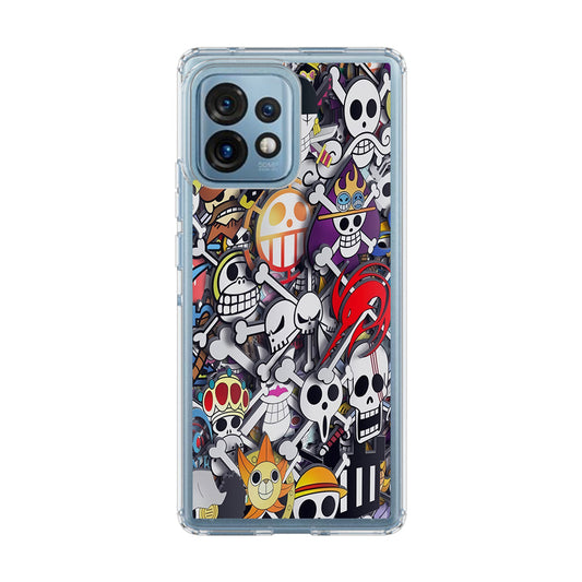 All Pirate Symbols One Piece Motorola Edge Plus 2023 Case