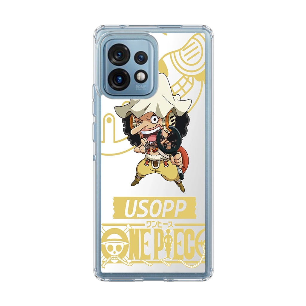 Chibi Usopp Motorola Edge Plus 2023 Case