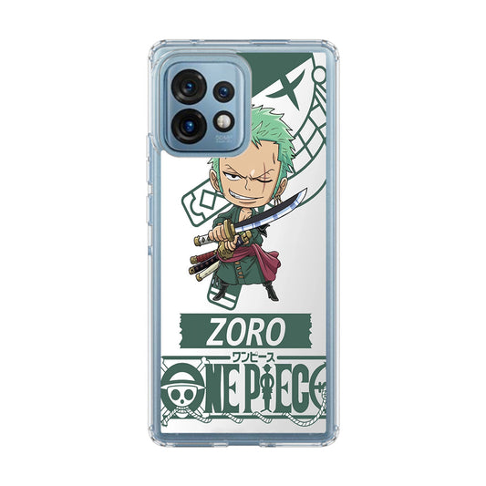 Chibi Zoro Motorola Edge Plus 2023 Case