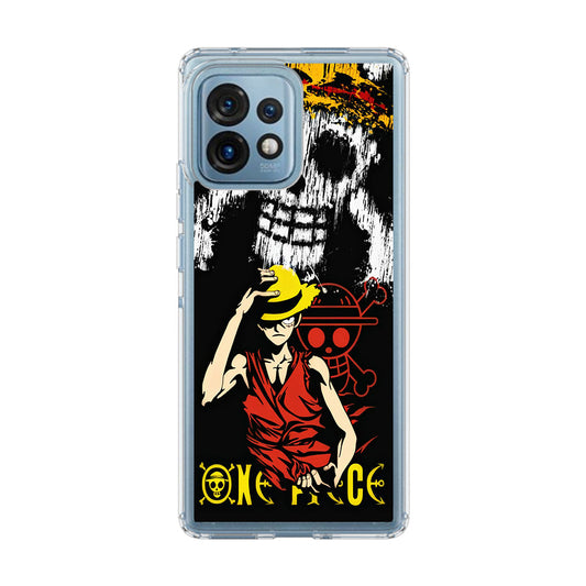 Monkey D Luffy Paint Art Motorola Edge Plus 2023 Case