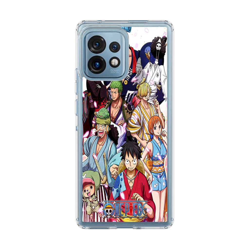 Mugiwara Crew Wano Motorola Edge Plus 2023 Case