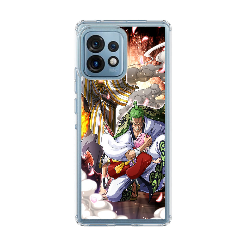 Sanji And Zoro Saving Otoko Motorola Edge Plus 2023 Case