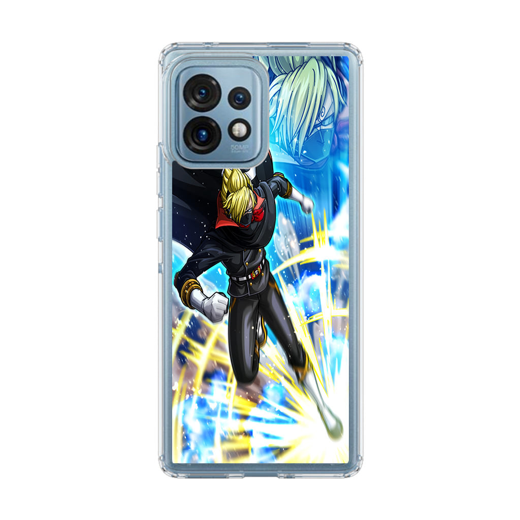 Sanji In Stealth Black Suit Motorola Edge Plus 2023 Case