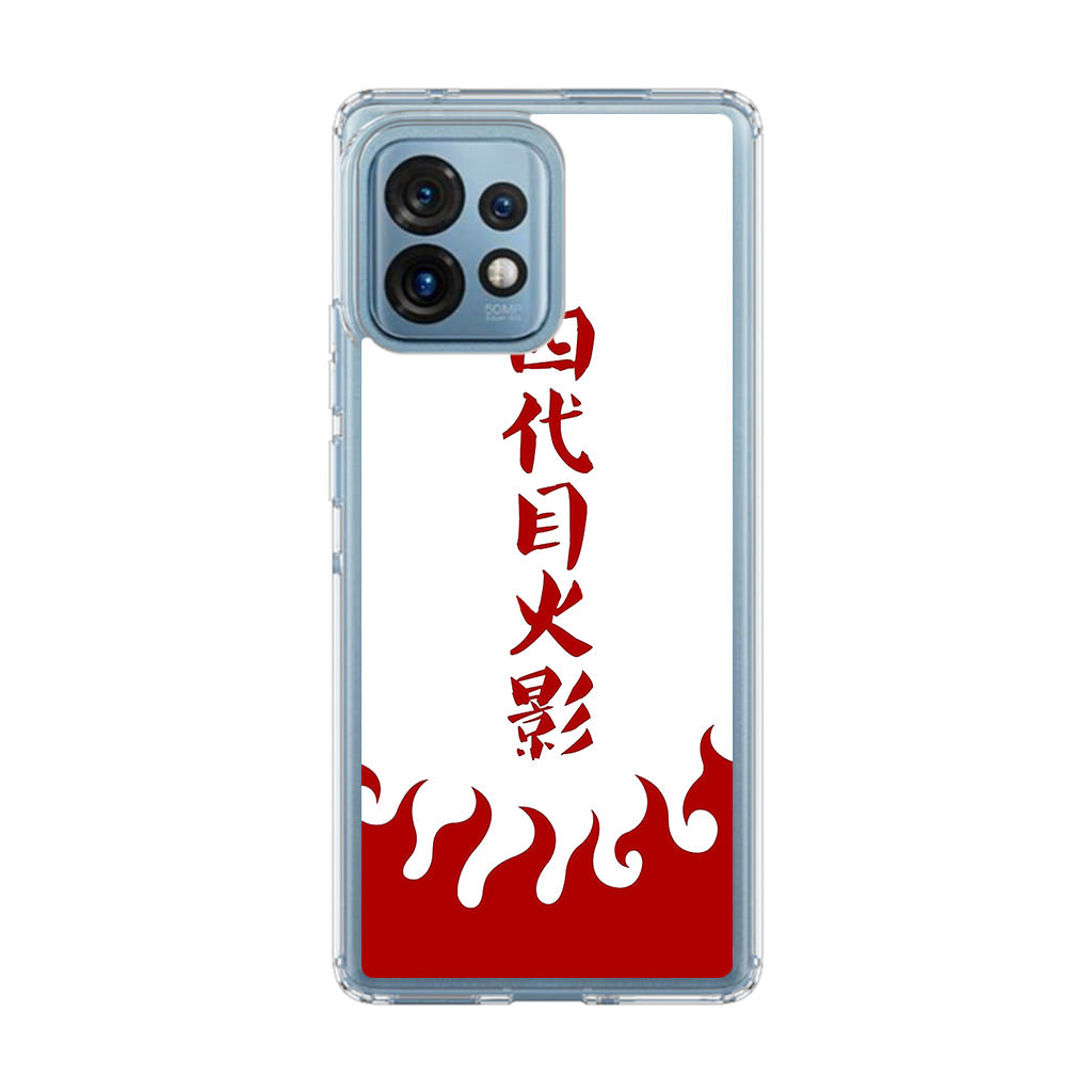 4th Hokage Cloak Motorola Edge Plus 2023 Case