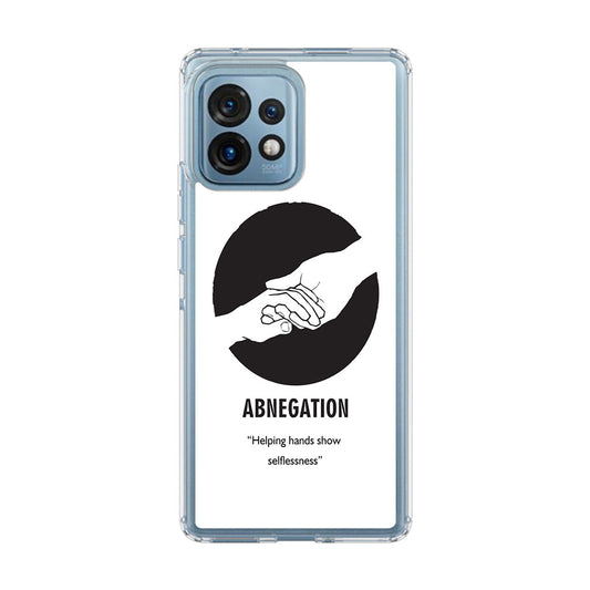 Abnegation Divergent Faction Motorola Edge Plus 2023 Case