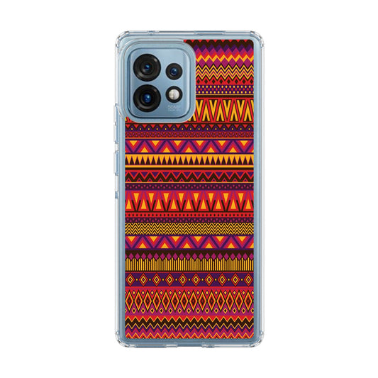 African Aztec Pattern Motorola Edge Plus 2023 Case