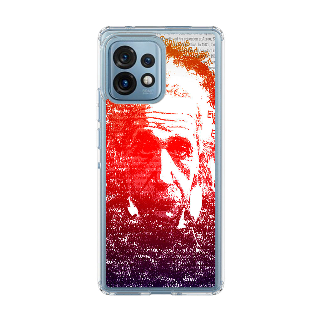 Albert Einstein Art Motorola Edge Plus 2023 Case