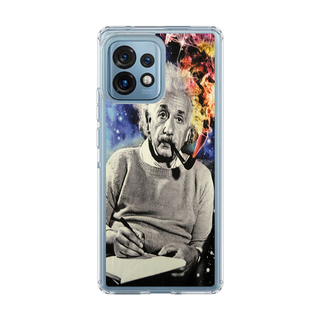 Albert Einstein Smoking Motorola Edge Plus 2023 Case