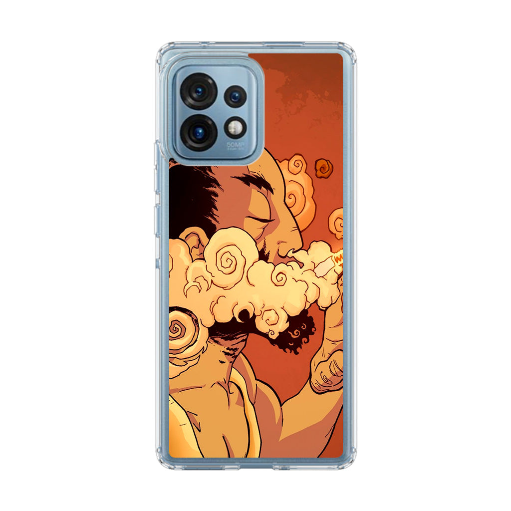 Artistic Psychedelic Smoke Motorola Edge Plus 2023 Case