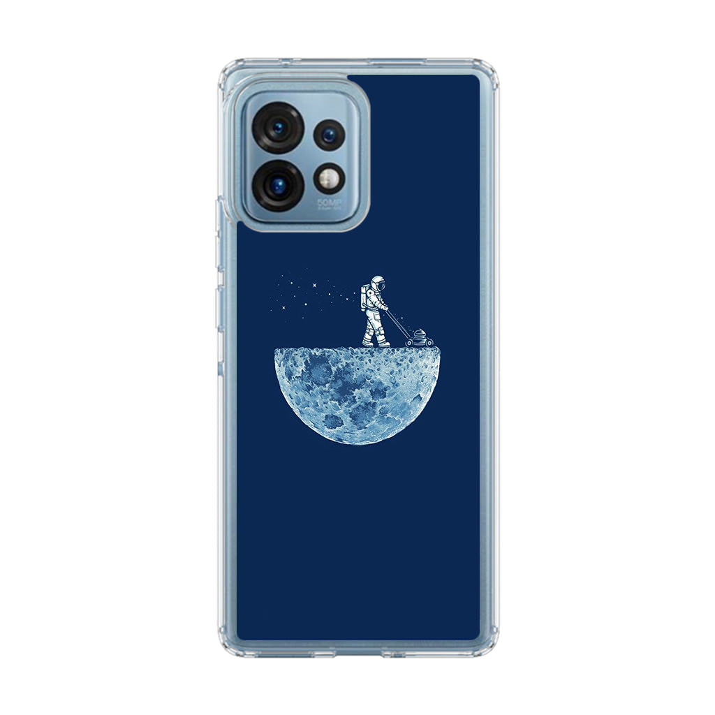 Astronaut Mowing The Moon Motorola Edge Plus 2023 Case