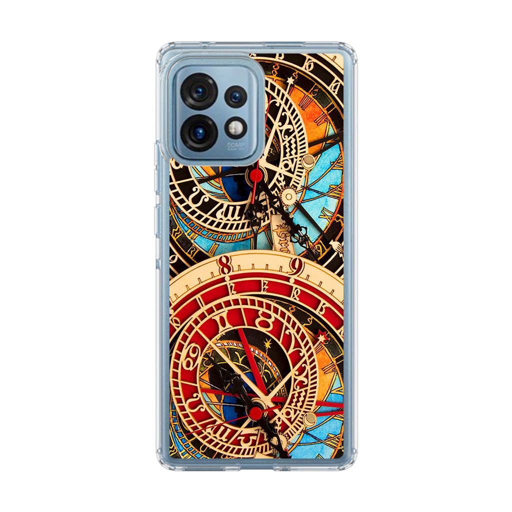 Astronomical Clock Motorola Edge Plus 2023 Case