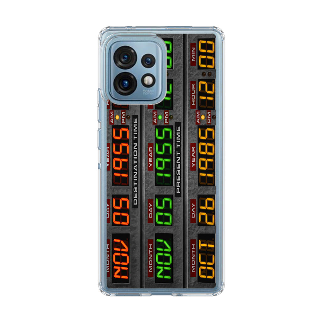 Back To The Future Time Circuits Motorola Edge Plus 2023 Case