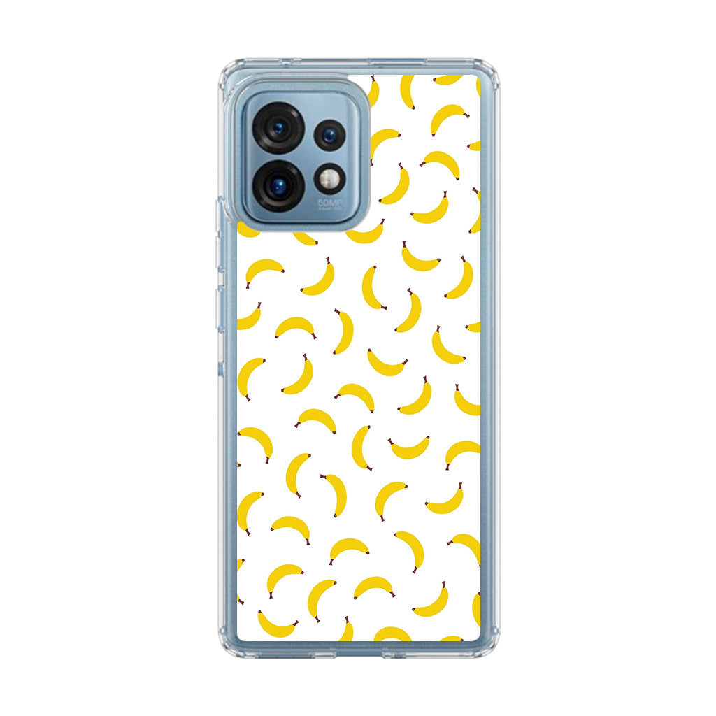 Bananas Fruit Pattern Motorola Edge Plus 2023 Case