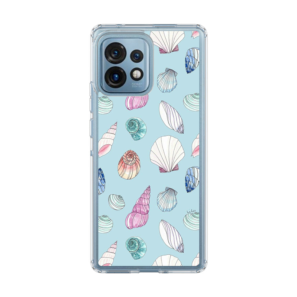 Beach Shells Pattern Motorola Edge Plus 2023 Case