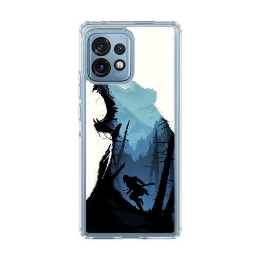 Bear Hunter Art Motorola Edge Plus 2023 Case