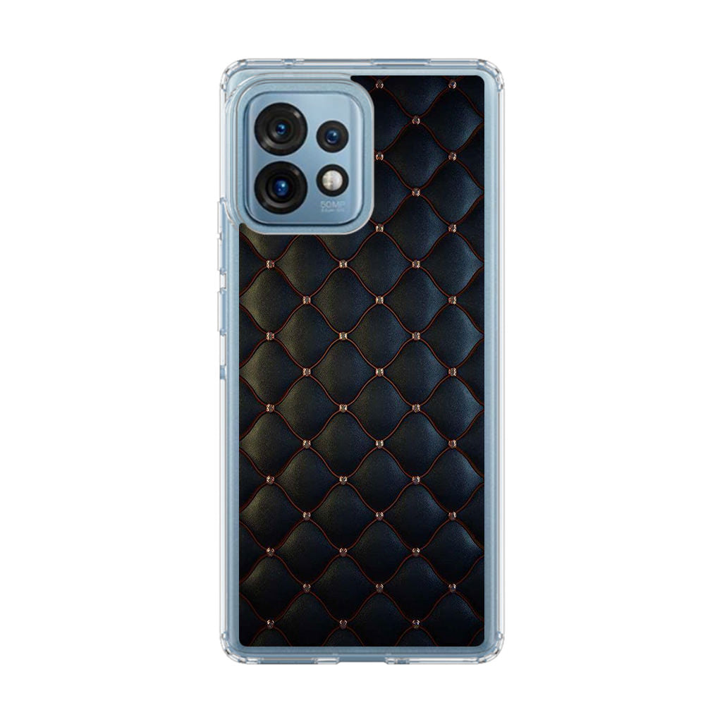 Black Royal Pattern Motorola Edge Plus 2023 Case