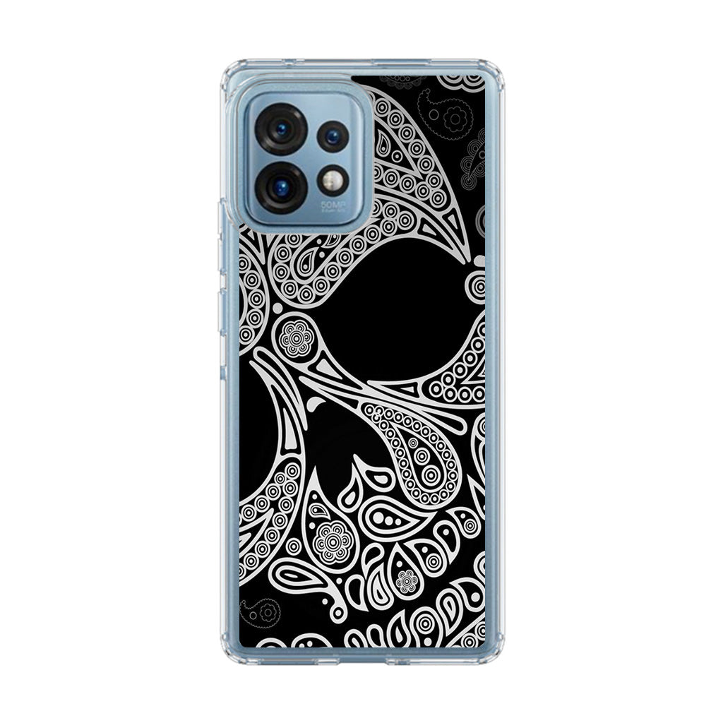 Black Skull Motorola Edge Plus 2023 Case