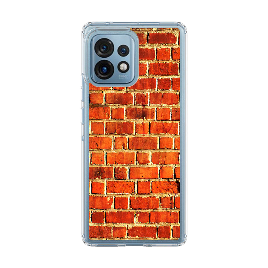 Brick Wall Pattern Motorola Edge Plus 2023 Case