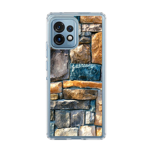 Colored Stone Piles Motorola Edge Plus 2023 Case