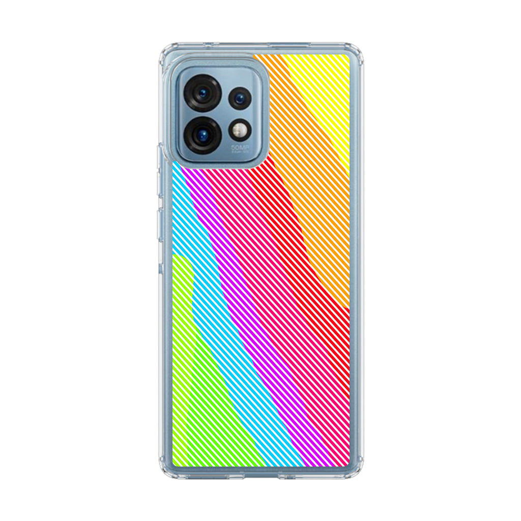 Colorful Stripes Motorola Edge Plus 2023 Case