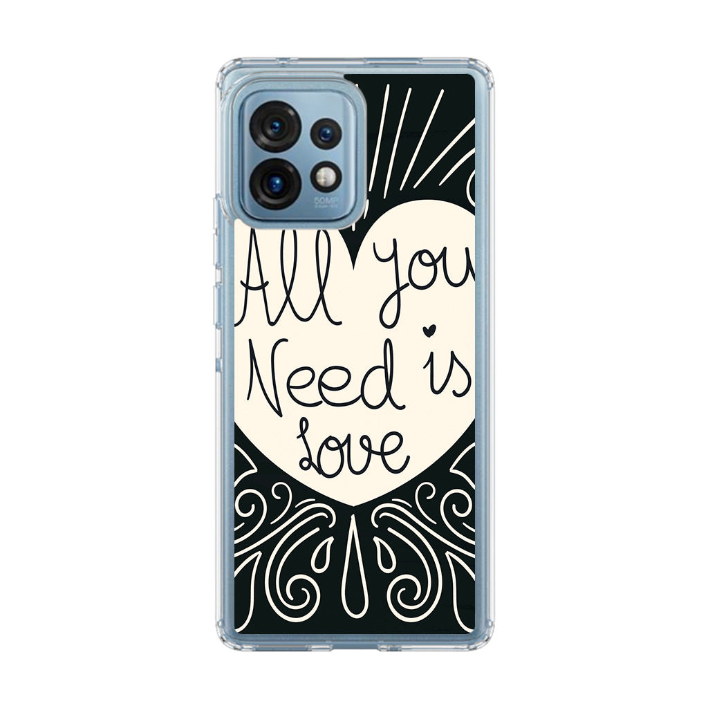 Drawn Love Motorola Edge Plus 2023 Case