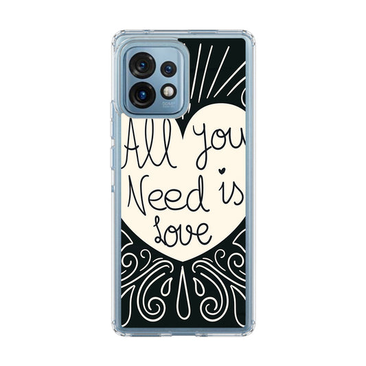 Drawn Love Motorola Edge Plus 2023 Case