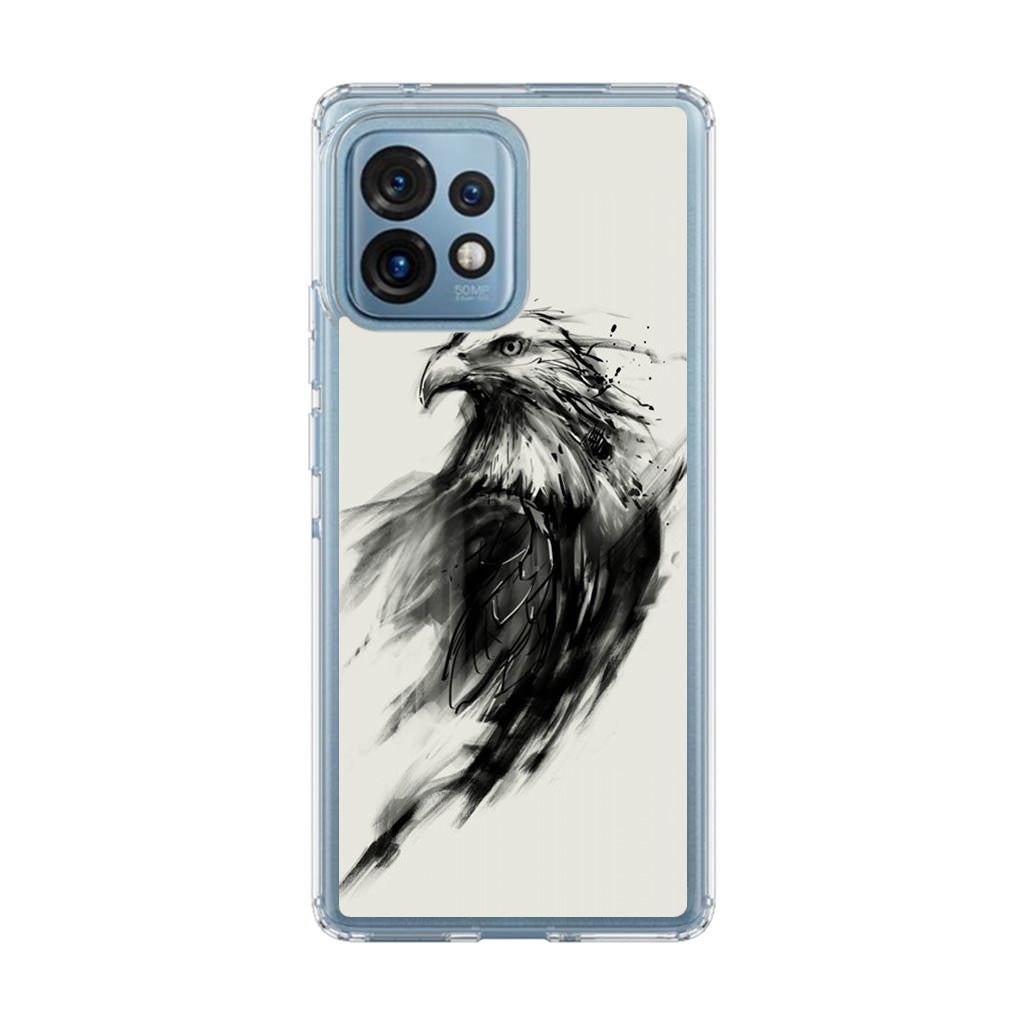 Eagle Art Black Ink Motorola Edge Plus 2023 Case