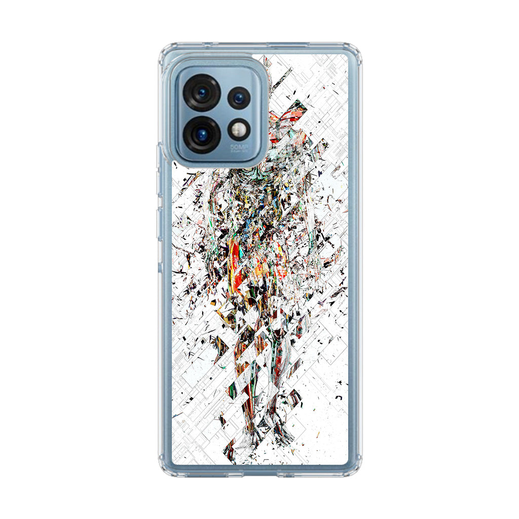 Fragmantacia Art Human Abstract Motorola Edge Plus 2023 Case