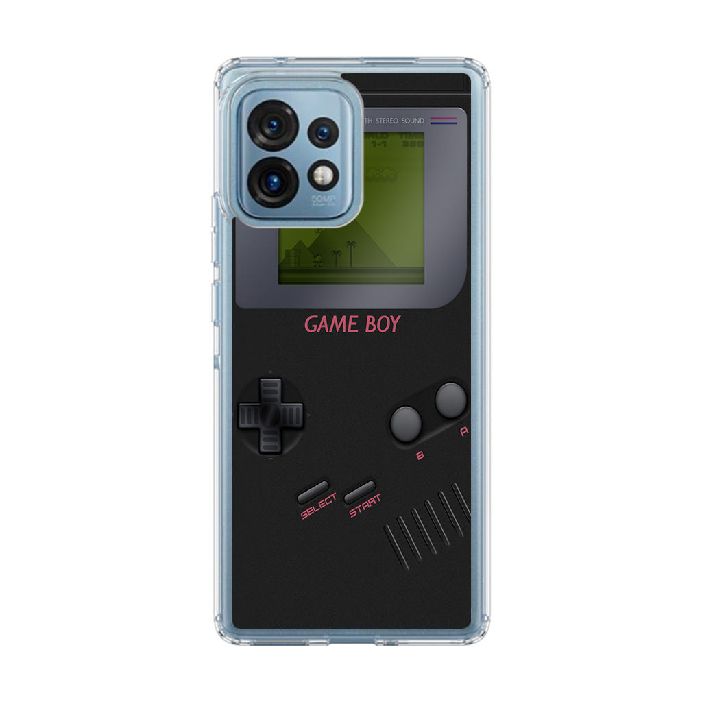 Game Boy Black Model Motorola Edge Plus 2023 Case