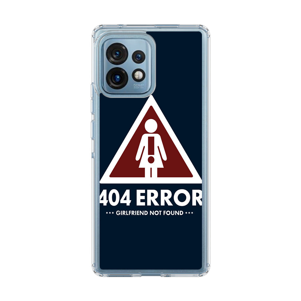 Girlfriend Not Found Error Motorola Edge Plus 2023 Case