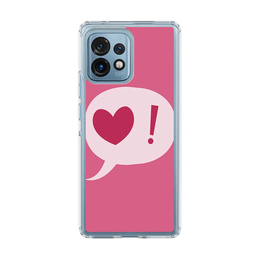 Love Pink Motorola Edge Plus 2023 Case