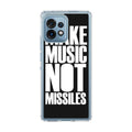 Make Music Not Missiles Motorola Edge Plus 2023 Case