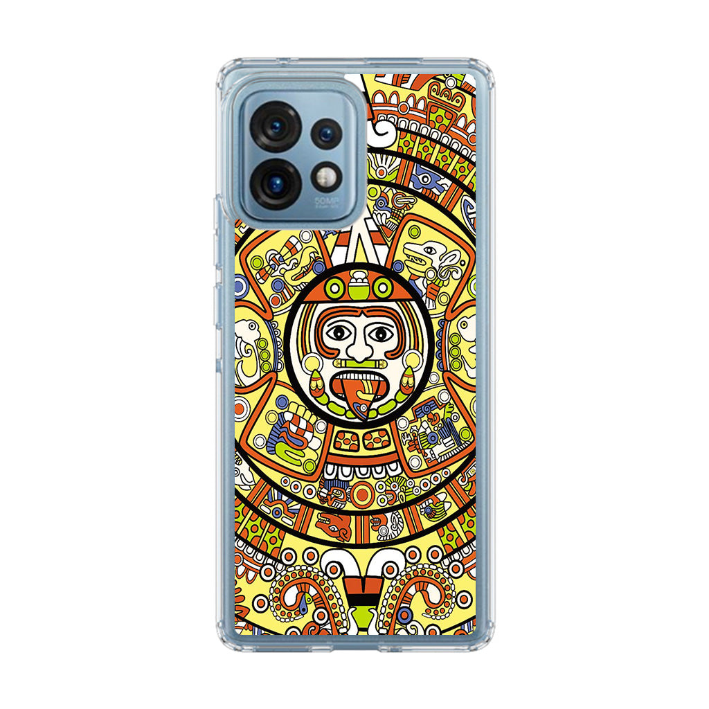 Mayan Calendar Motorola Edge Plus 2023 Case