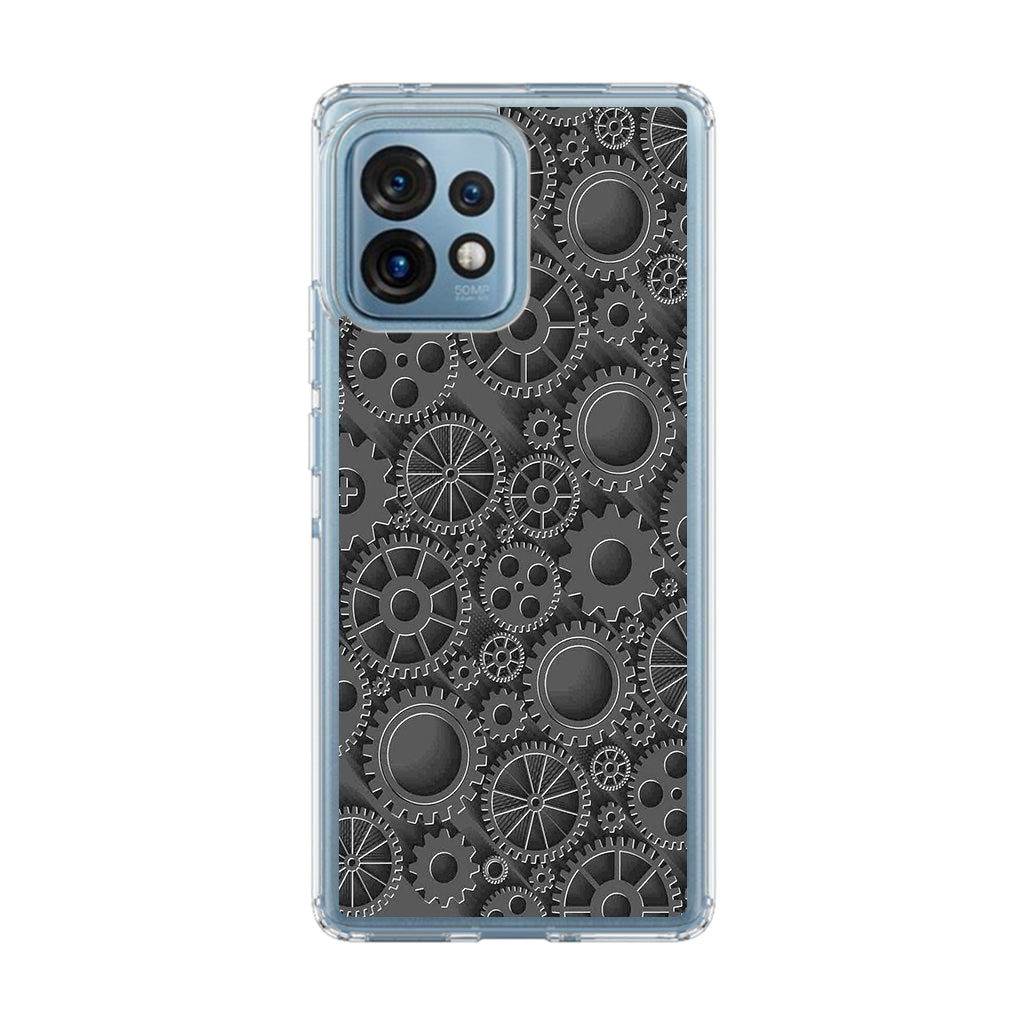 Mechanical Gears Motorola Edge Plus 2023 Case