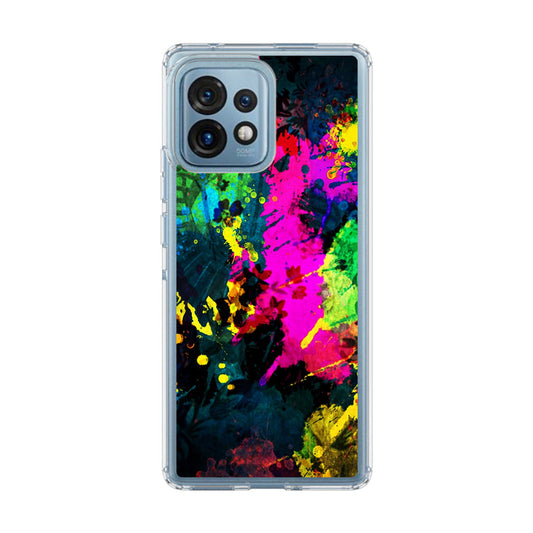 Mixture Colorful Paint Motorola Edge Plus 2023 Case