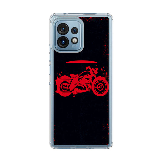 Motorcycle Red Art Motorola Edge Plus 2023 Case