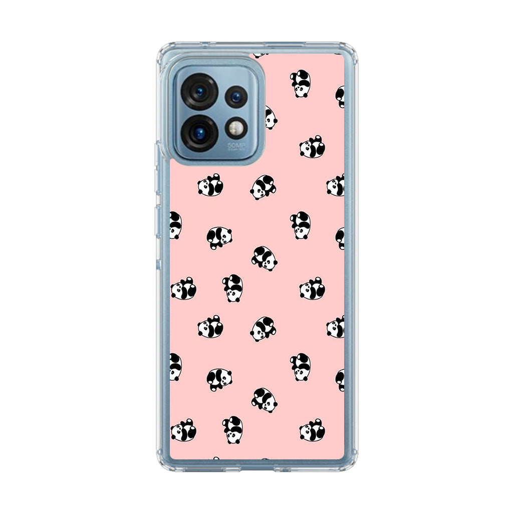 Pandas Pattern Motorola Edge Plus 2023 Case