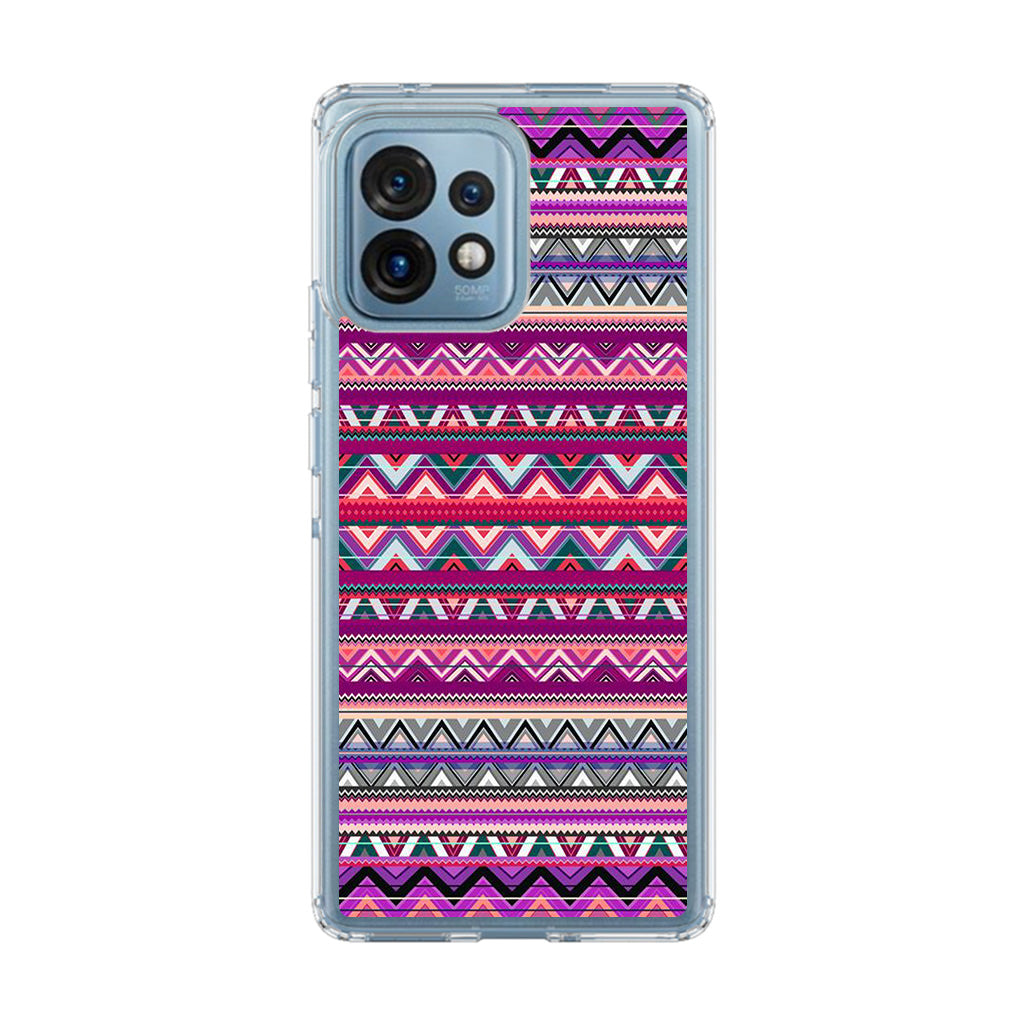 Purple Aztec Art Motorola Edge Plus 2023 Case