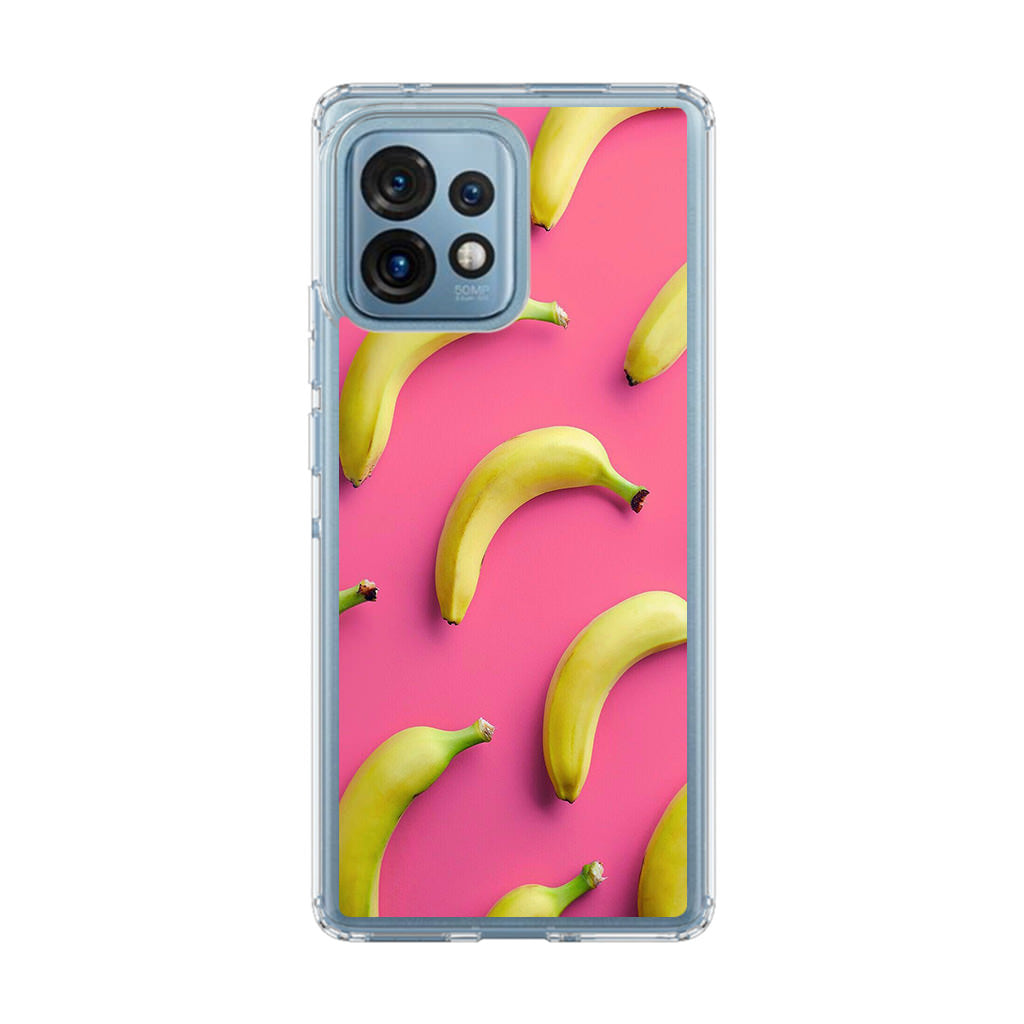 Real Bananas Fruit Pattern Motorola Edge Plus 2023 Case