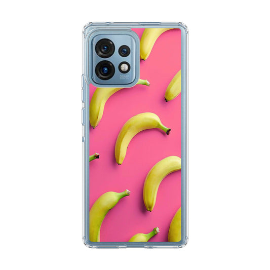 Real Bananas Fruit Pattern Motorola Edge Plus 2023 Case