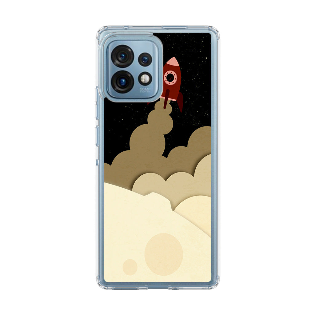 Rocket Ship Motorola Edge Plus 2023 Case