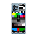 Scheme Pause TV Colorful Mesh Motorola Edge Plus 2023 Case