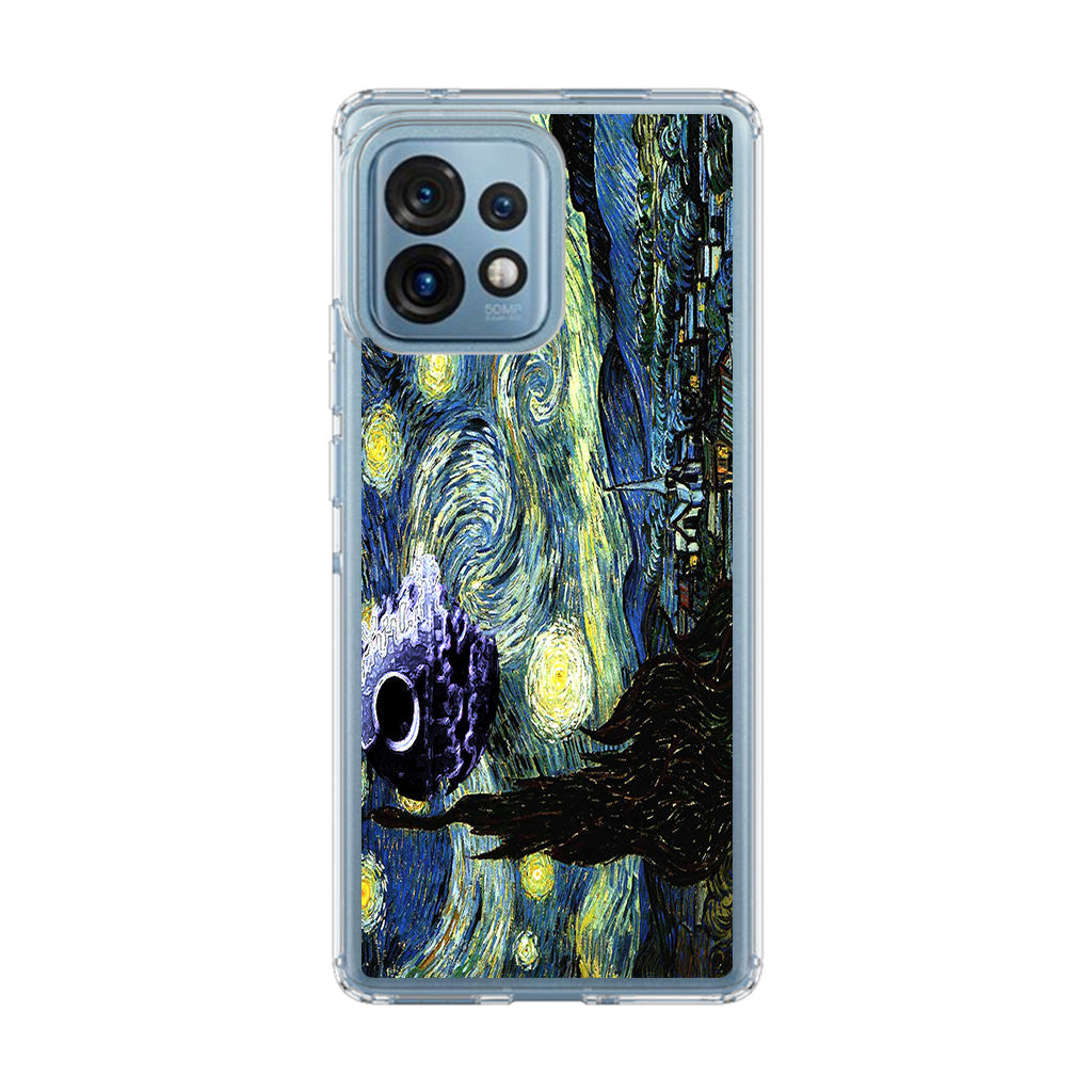 Skellington on a Starry Night Motorola Edge Plus 2023 Case