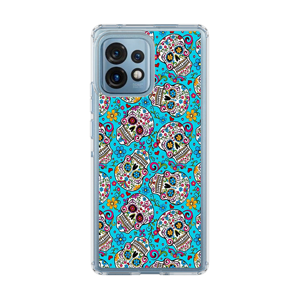 Skull Floral Sugar Motorola Edge Plus 2023 Case